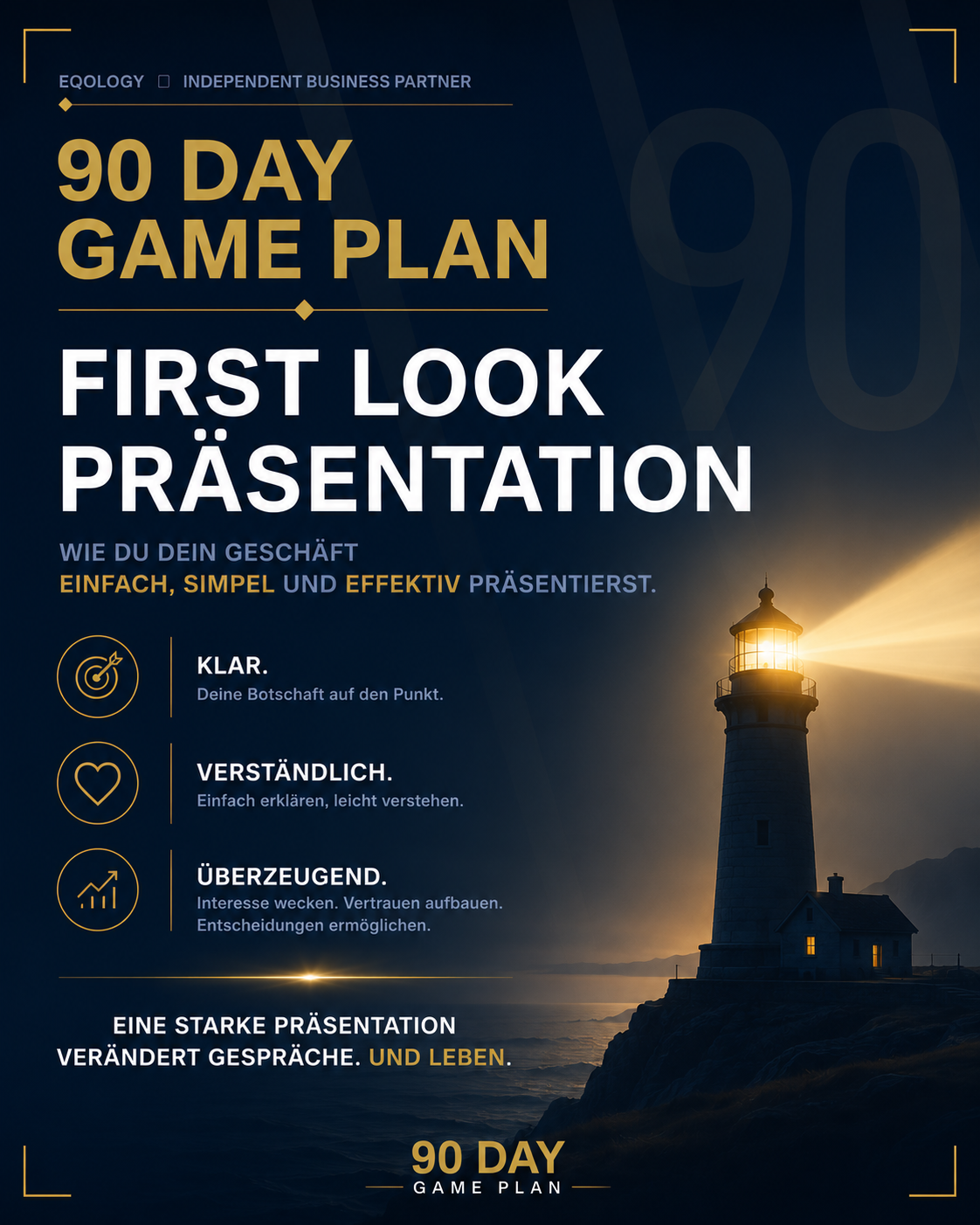 Lerne die First Look Präsentation