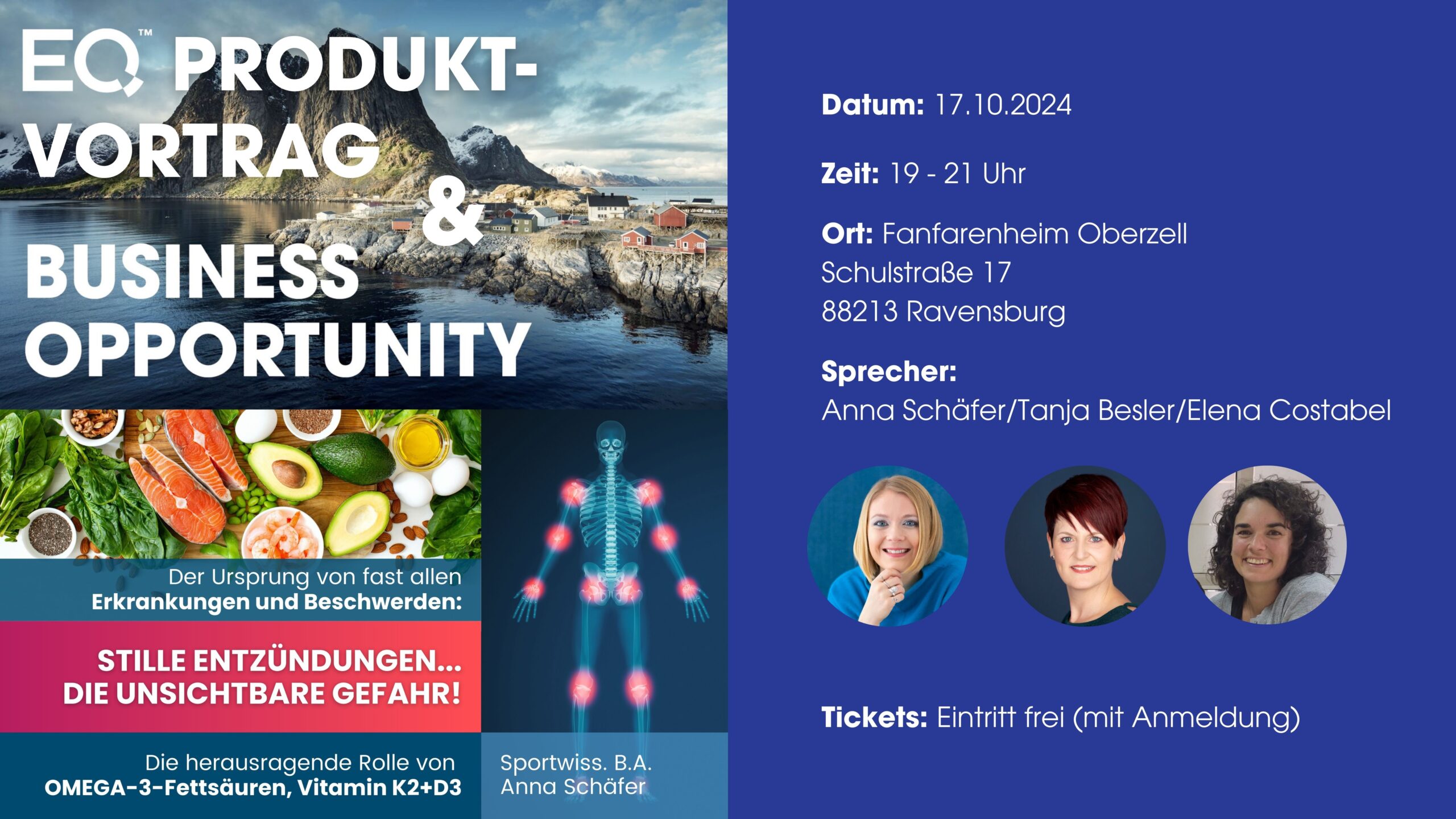 Business Opportunity Meeting – Lerne die Geschäftsmöglichkeit mit EQOLOGY kennen