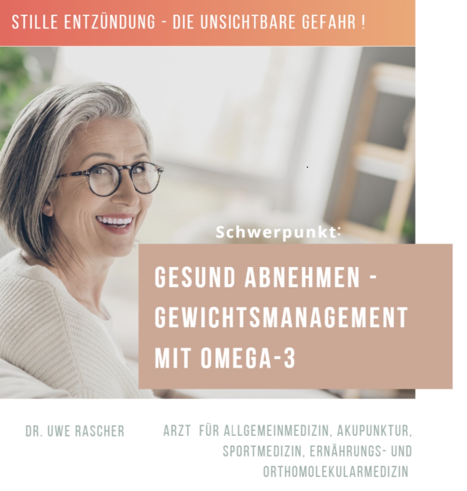 Stille Entzündung - die unsichtbare Gefahr !