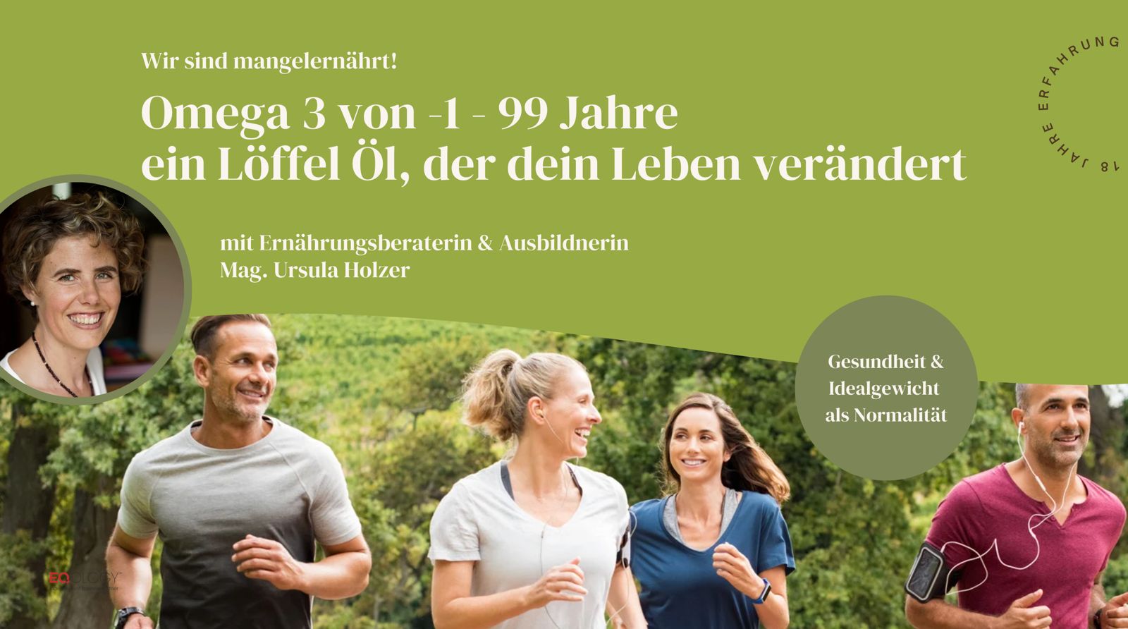 Omega-3 als Basis der (Zell)Gesundheit für Alle von -1 bis 99 Jahre