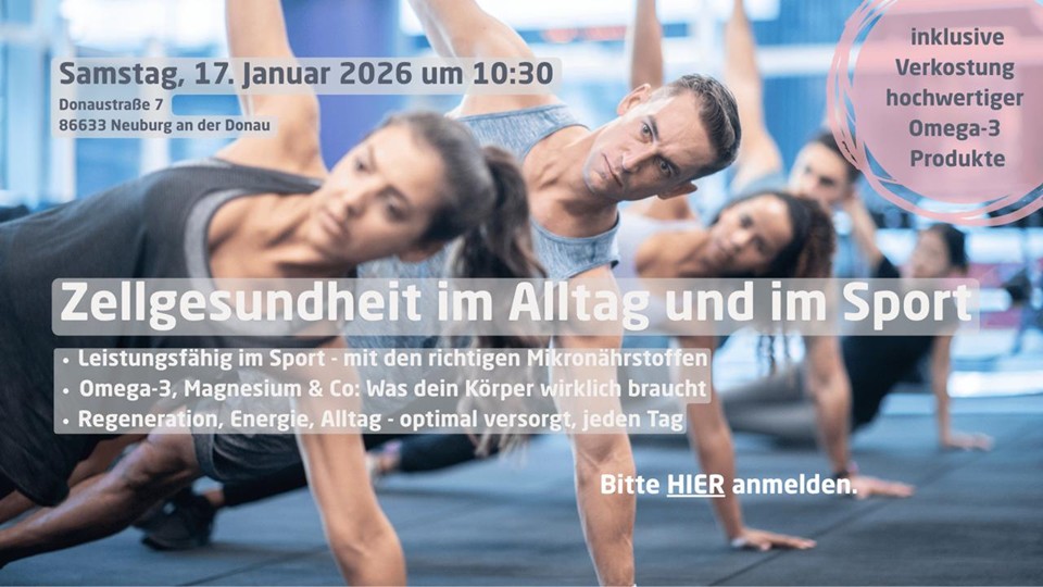 Zellgesundheit im Sport und Alltag