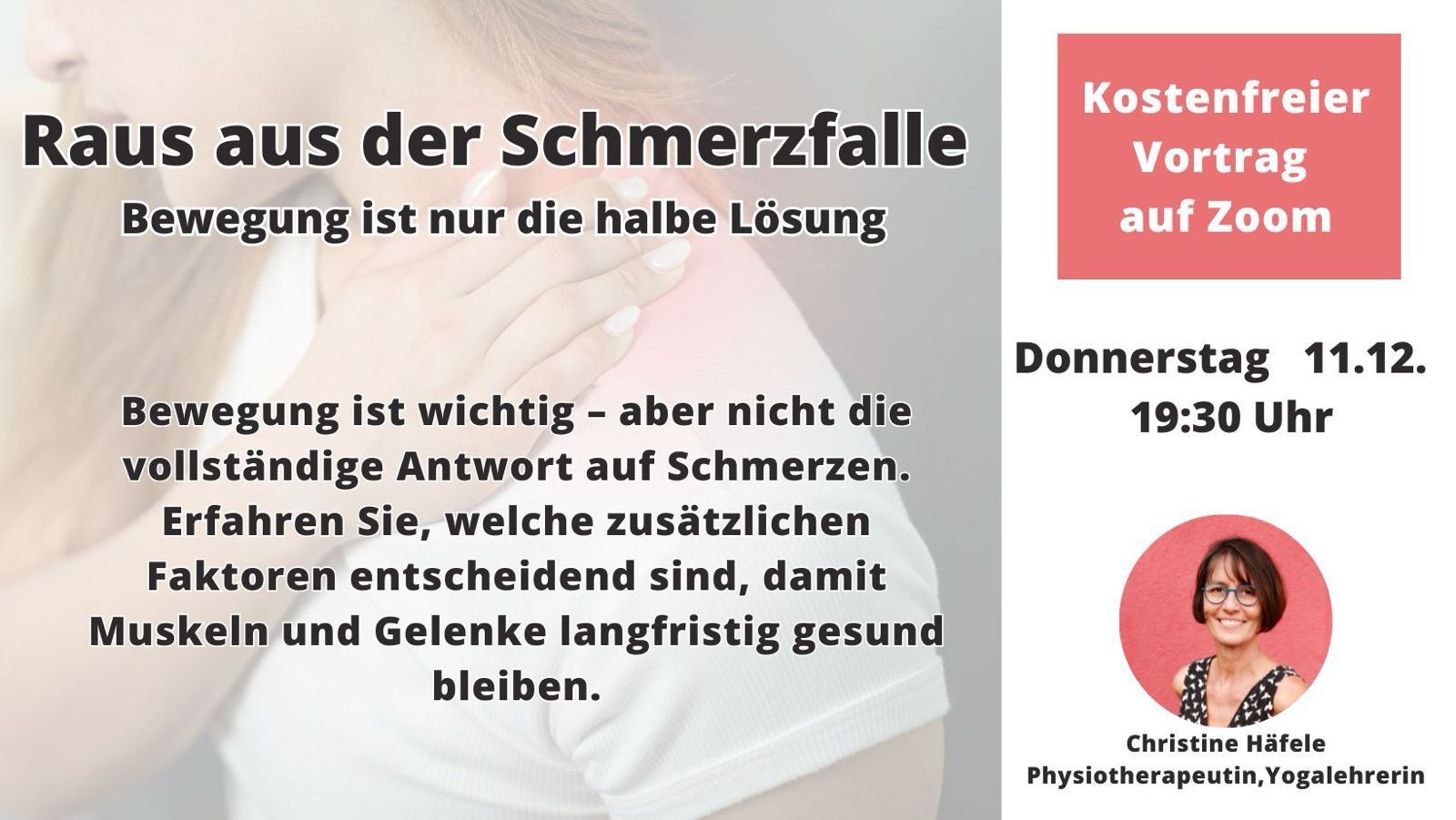 Raus aus der Schmerzfalle