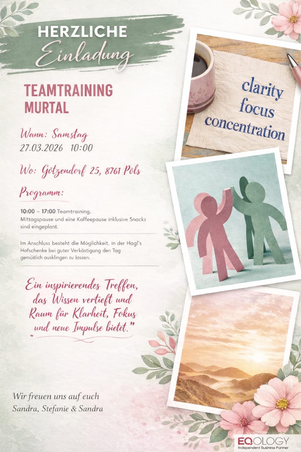 Teamtraining im Murtal