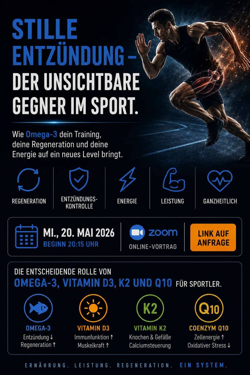 Stille Entzündung der unsichtbare Gegner im Sport