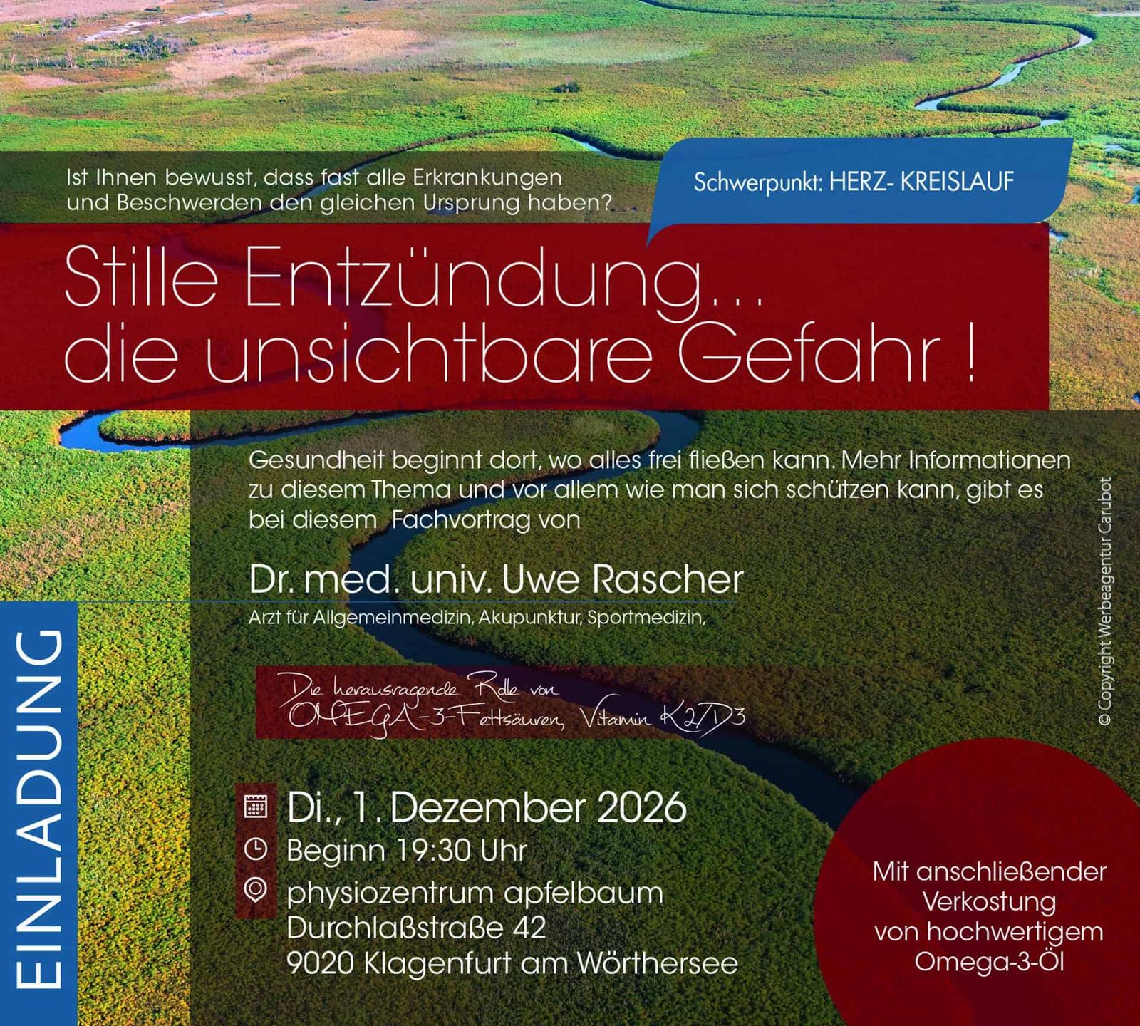 Stille Entzündung - die unsichtbare Gefahr !