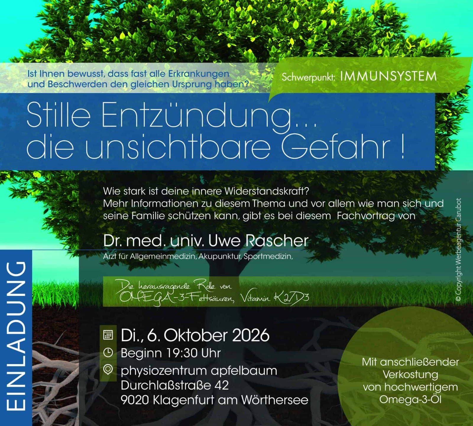 Stille Entzündung - die unsichtbare Gefahr !