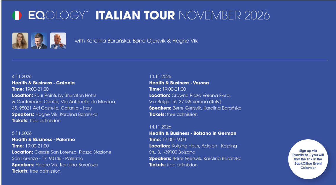 BUSINESS & HEALTH Italien Tour
